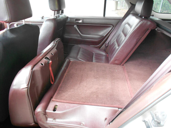 Back seat 7 - 1991 Accord Wagon EX
