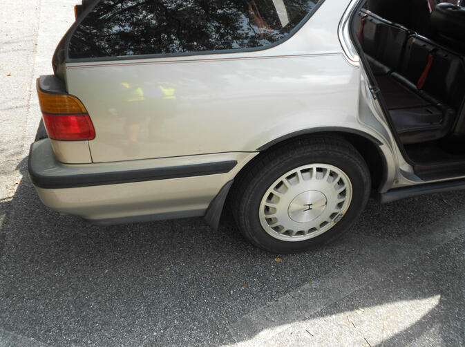 Right rear wheel - 1991 Accord Wagon EX