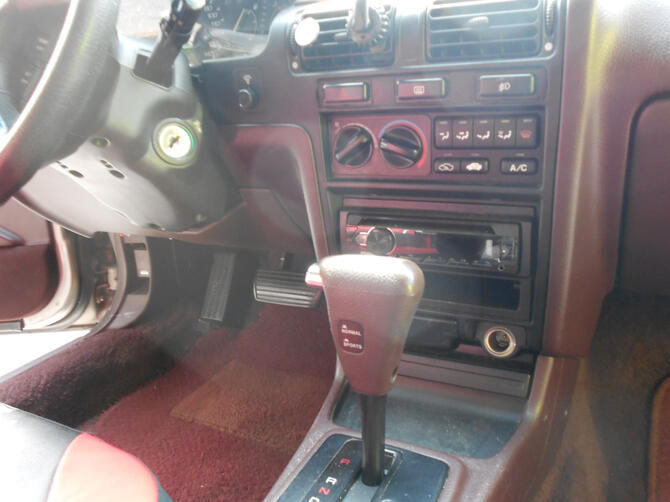 Center console - 1991 Accord Wagon EX