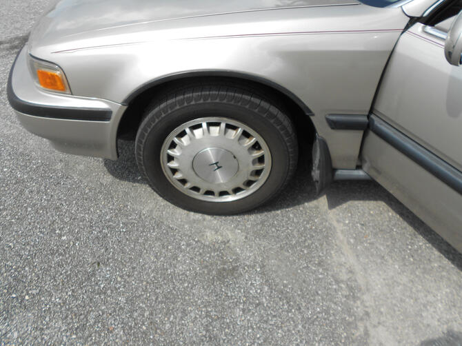 Front left wheel - 1991 Accord Wagon EX