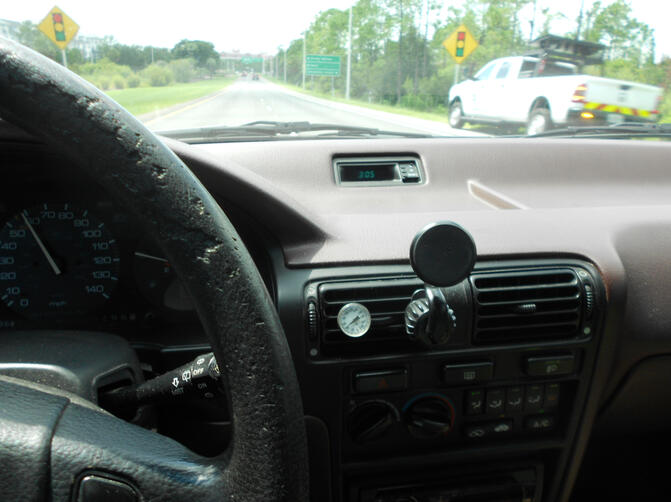 Cold Air 45 F - 1991 Accord Wagon EX