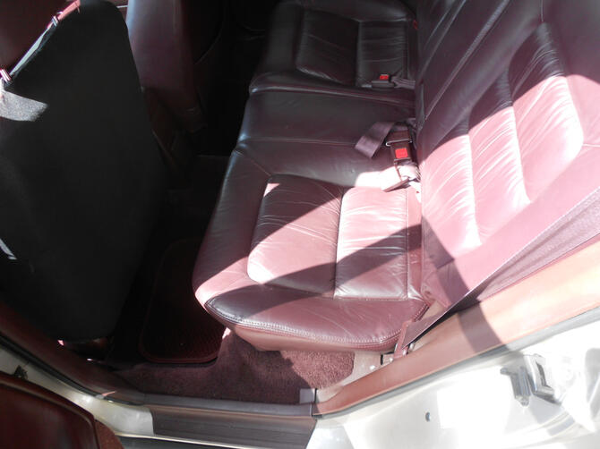 Back seat 3 - 1991 Accord Wagon EX